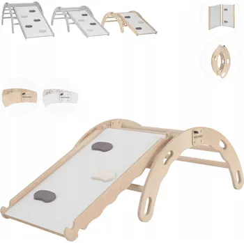 Obraz Dřevěný žebříček houpačka MAMOI pro děti