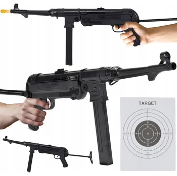PUŠKA PISTOLE na kuličky mp40 replika Schmeisser