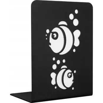 Obraz Podpěra na knihy - RYBY - černá