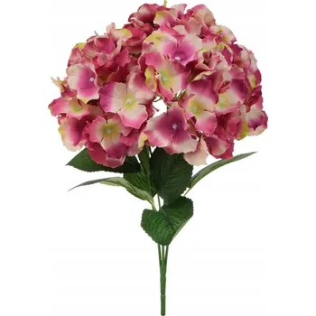 umělá květina HORTENZIE bukiet 45 cm umělá růžová