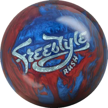 Bowlingová koule FREESTYLE RUSH RED/ BLUE PEARL 15 LBS