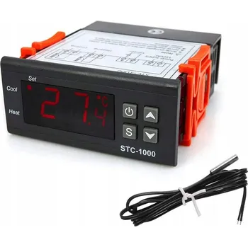 Regulátor teploty STC-1000 s čidlem, termostat 230 V