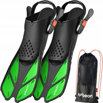 Potápěčské vybavení PLOUTVE PRO POTÁPĚNÍ A ŠNORCHLOVÁNÍ NASTAVITELNÉ NA DOVOLENOU BEON 42-47