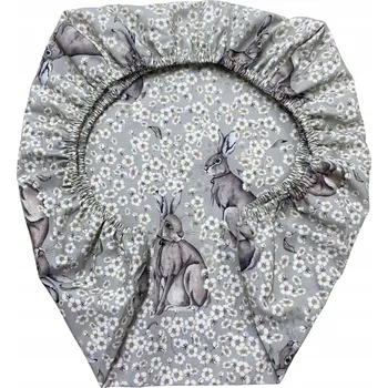 Prostěradlo Prostěradlo premium do postýlky 90x40 Králíčci