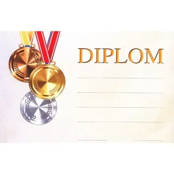 Diplom A5 - Medaile BD060