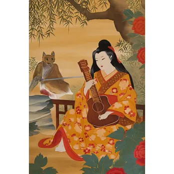 Plakát Plakát Hudba a Básníci bez rámu 61 x 91,5 cm