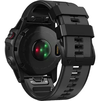 Řemínek na hodinky Řemínek GARMIN FENIX 3 5X 6X 6X PRO 7X 7 SOLAR pro Garmin 26mm šedý