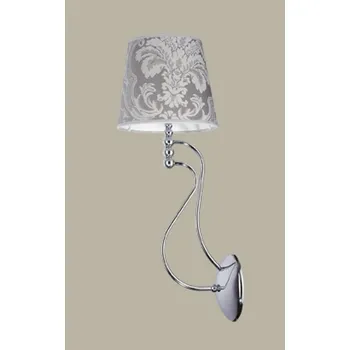 Nástěnné svítidlo Nástěnné svítidlo Jupiter stříbrné E27 60 W