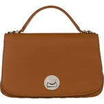 David Jones karamelová crossbody kabelka s prošívanými bočními stranami 6835-1 Velikost: ONE SIZE