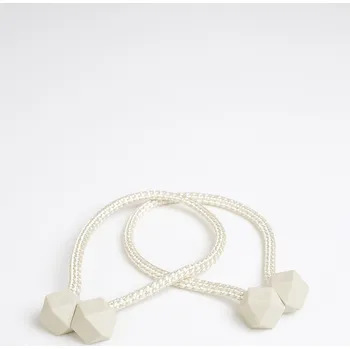 Magnetická spona na závěsy Regina (2ks) - přírodní