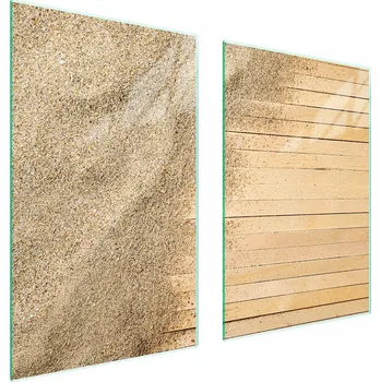 Kuchyňské prkénko Krájecí deska TMK ArtDeko sklo 2 ks