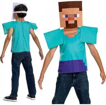 Karnevalový kostým Kostým Minecraft Disguise, velikost 110-122