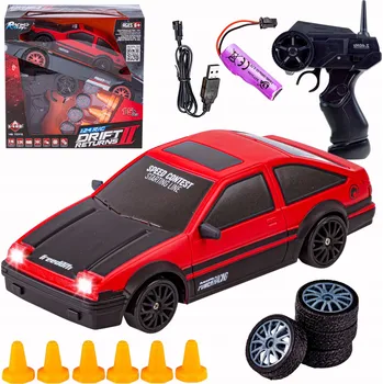 RC model auta Dálkově ovládané auto HB Toys pro drift 4WD červené 1:24