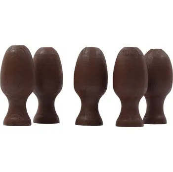 Obraz Dřevěné stromy EDUKAČNÍ les hračka 5 kusů hnědé