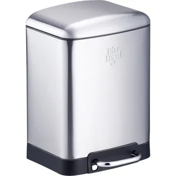 Odpadkový koš DIRT-DEVIL Odpadkový koš nášlapný 6 l tiché zavírání ED-249494