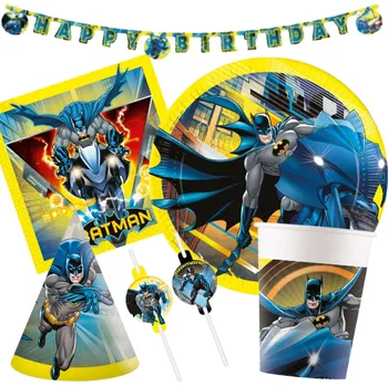 Party dekorace Procos Party set licence - Batman, pro 8 osob