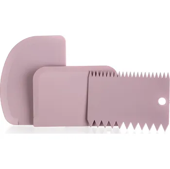 Kuchyňské náčiní BANQUET stěrka pekařská CULINARIA PH RŮŽ sada 3díl.