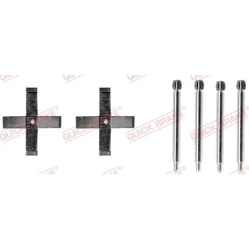 Přislušenství brzdového systému Sada příslušenství obložení kotoučové brzdy QUICK BRAKE 109-1271 QB