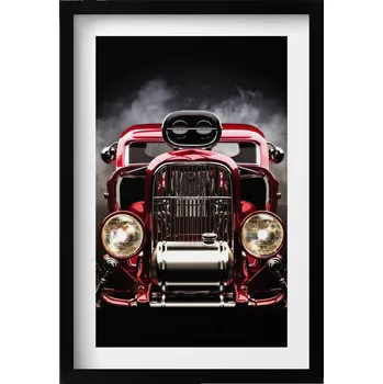 Obraz Závěsný obraz na zeď dekorace do domu Staré veterán auto 40x60 cm