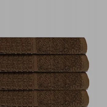 Ručník Ručník FARO VitalHome Sauna SPA Bazén Vaflový 50x100 cm 420g; Hnědý