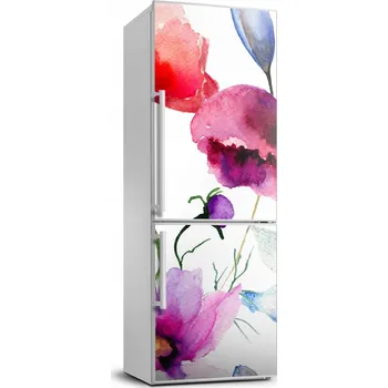 Fototapeta Samolepicí fólie / Fototapeta na ledničku - Vlčí máky 70x190 cm