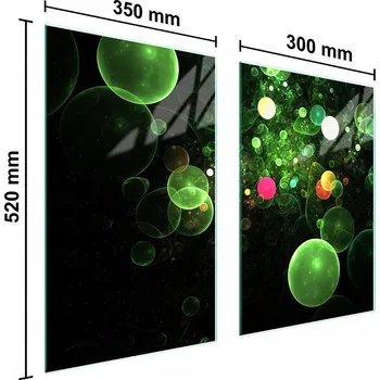 Kuchyňské prkénko Krájecí deska TMK ArtDeko sklo 2 ks