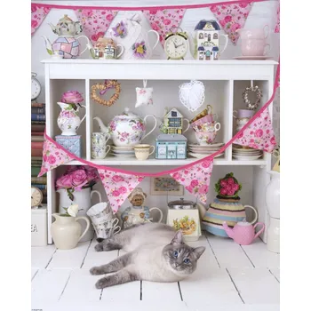 Obraz Plakát Čas na čaj - bez rámu 40 x 50 cm