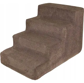 Pelíšek pro psa SCHODY PRO PSA KOČKU 40 CM HNĚDÁ PLOŠINA