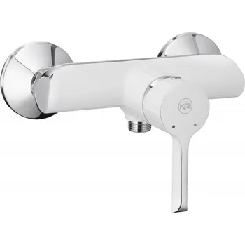 Vodovodní baterie KFA - ANGELIT nástěnná sprchová baterie, bílá-chrom 4726-010-40