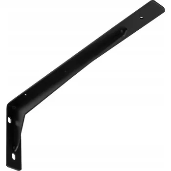 Věšák Držák police černý - WFW 400x150x40x4