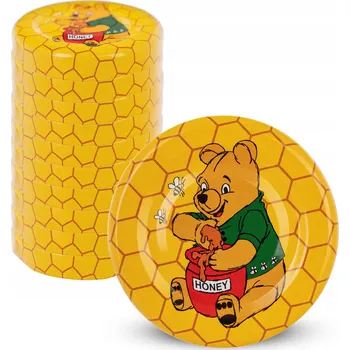 Sklenice ŠROUBOVACÍ VÍČKA NA SKLENICE A LAHVE FI 43 VÍČKA 4-ÚCHYTOVÉ 10 ks