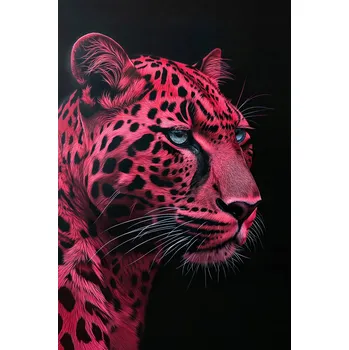 Plakát Plakát Šarlatový Jaguar bez rámu 61 x 91,5 cm