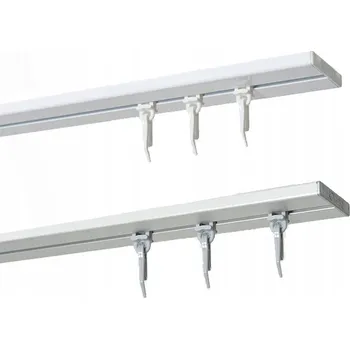 Obraz Jednokolejnicová lišta ParkDesign Smart bílá 200 cm