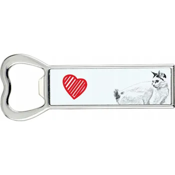 Otvírák Japonský bobtail kočka otvírák na lahve s kočkou a Vaší fotografií