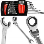 KLÍČE OČKOPLOCHÉ RÁČNOVÉ S KLOUBEM 8-19 mm