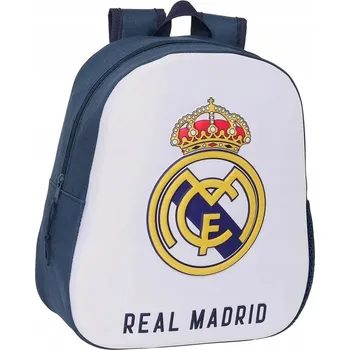Dětský batoh Jednokomorový Školní batoh Real Madrid Safta , vícebarevný