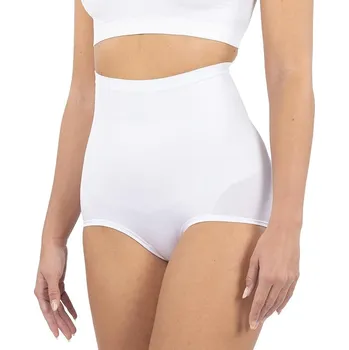 Dámské stahovací prádlo Stahovací kalhotky se zvýšeným pasem CULOTTE VITA ALTA bílá MAXI 2XL modelante SENSI