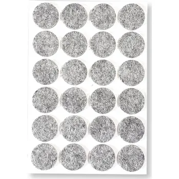 Podložka pod nábytek Filcové podložky pod nábytek a židle 24 ks - 22 mm sada, samolepicí