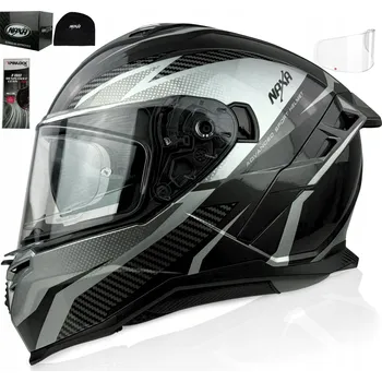 Helma na motorku MOTOCYKLOVÁ PŘILBA NAXA F32 vel. XL | BLENDA | PŘIPRAVENO PRO INTERKOM | + PINLOCK V BALENÍ