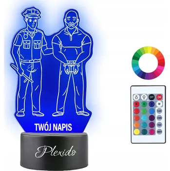 Lampička Plexido vícebarevná Noční lampa