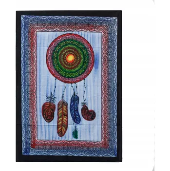 Lapač snů Bavlněná Dekorační Látka Gobelín Lapač Snů