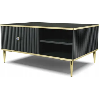 Konferenční stolek Konferenční stolek Homlando obdélníkový 90 x 60 x 43 cm černý