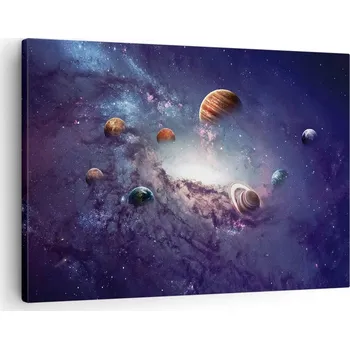 Obraz Obraz na plátně do obýváku, ložnice 70x50 kosmos foto obrazy na zeď