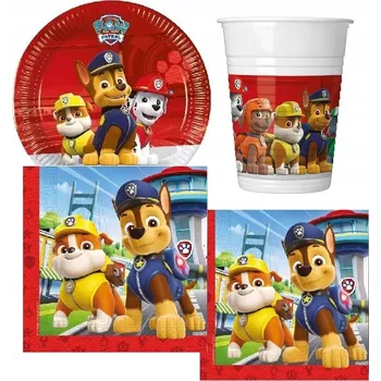 Talíř Sada talířků a hrníčků Paw Tlapková patrola (Tlapková patrola)