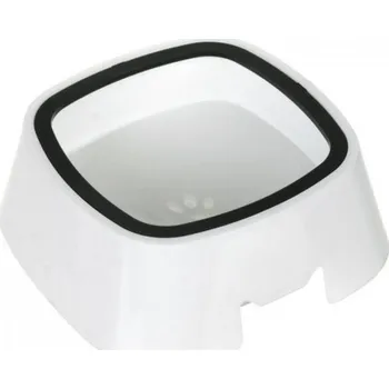 Miska pro psa Purlov 24342 bílá 1,5 l + cestovní miska