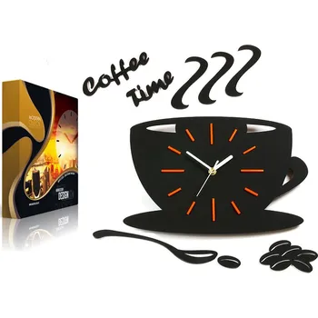 Hodiny Nástěnné hodiny ModernClock černé 43 cm