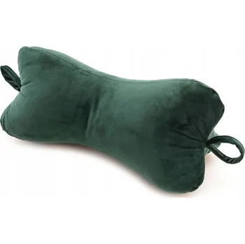 Polštář POLŠTÁŘ POD KRK NA CESTY ZELENÝ VELVET