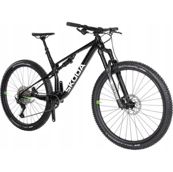 Horské kolo Horské kolo MTB Škoda, rám 19 palců, kola 29", černé