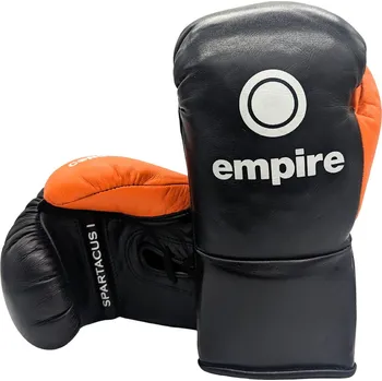 Boxerské rukavice Boxerské rukavice EMPIRE SPARTACUS I - černé / oranžové