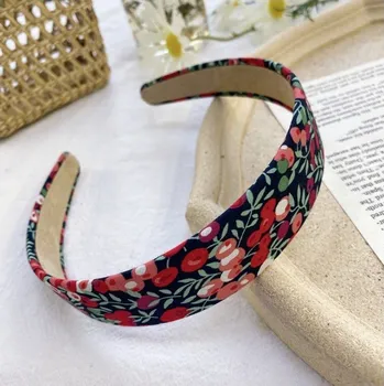 Čelenka Flamenco Mystique Sametová Čelenka Turban Prosta, Průměr 12,5 cm, Šířka 3 cm